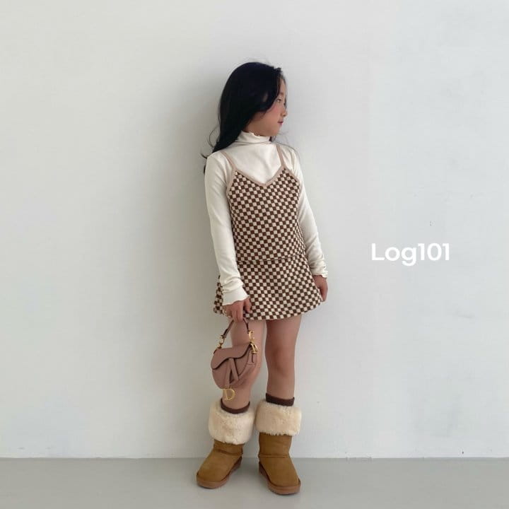 Log101 - Korean Children Fashion - #fashionkids - Mini Checker Skirt - 4