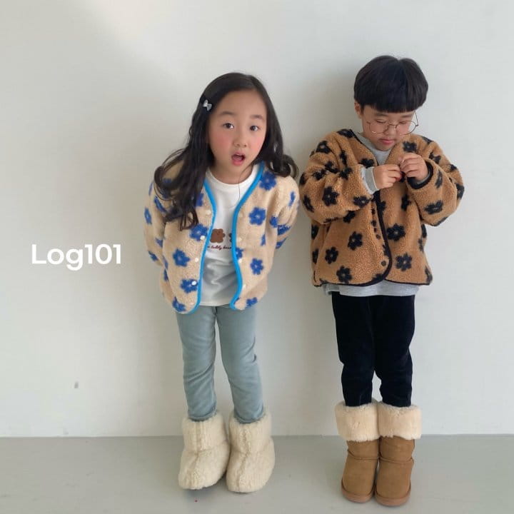 Log101 - Korean Children Fashion - #kidsshorts - Flower Dumble Jacket - 11