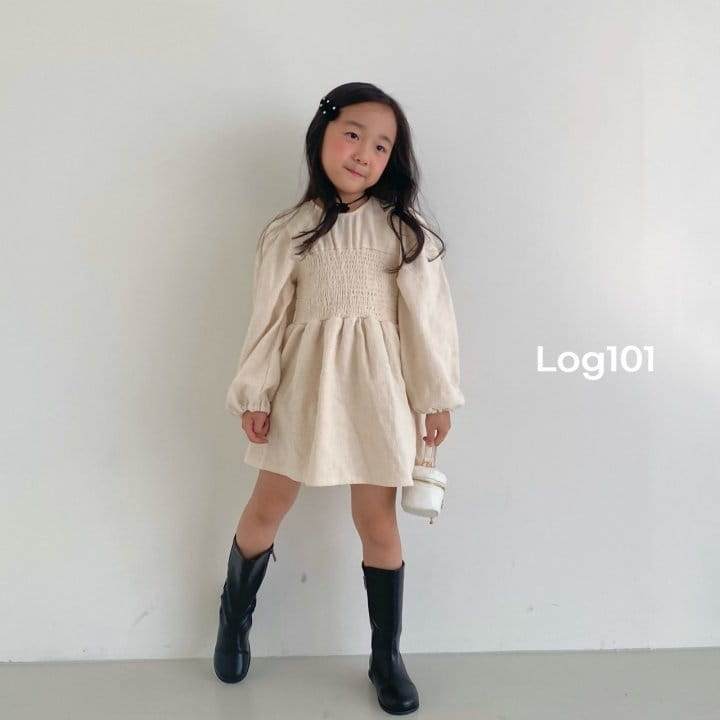 Log101 - Korean Children Fashion - #magicofchildhood - London Smocked One-piece - 8