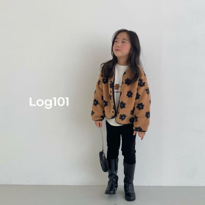 Log101 - Korean Children Fashion - #minifashionista - Flower Dumble Jacket - 4