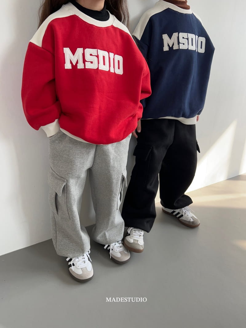 Made Studio - Korean Children Fashion - #childrensboutique - Shoulder Sweatshirt - 5