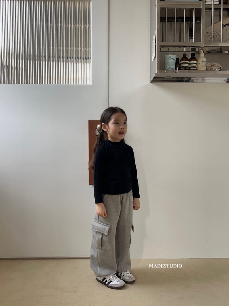 Made Studio - Korean Children Fashion - #childrensboutique - Half Turtleneck Tee - 8