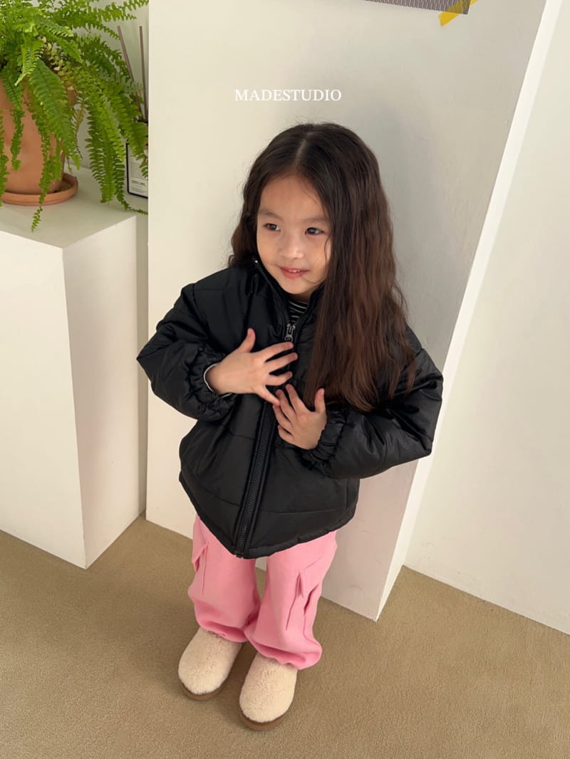 Made Studio - Korean Children Fashion - #childrensboutique - Coding Padding Jacket - 7