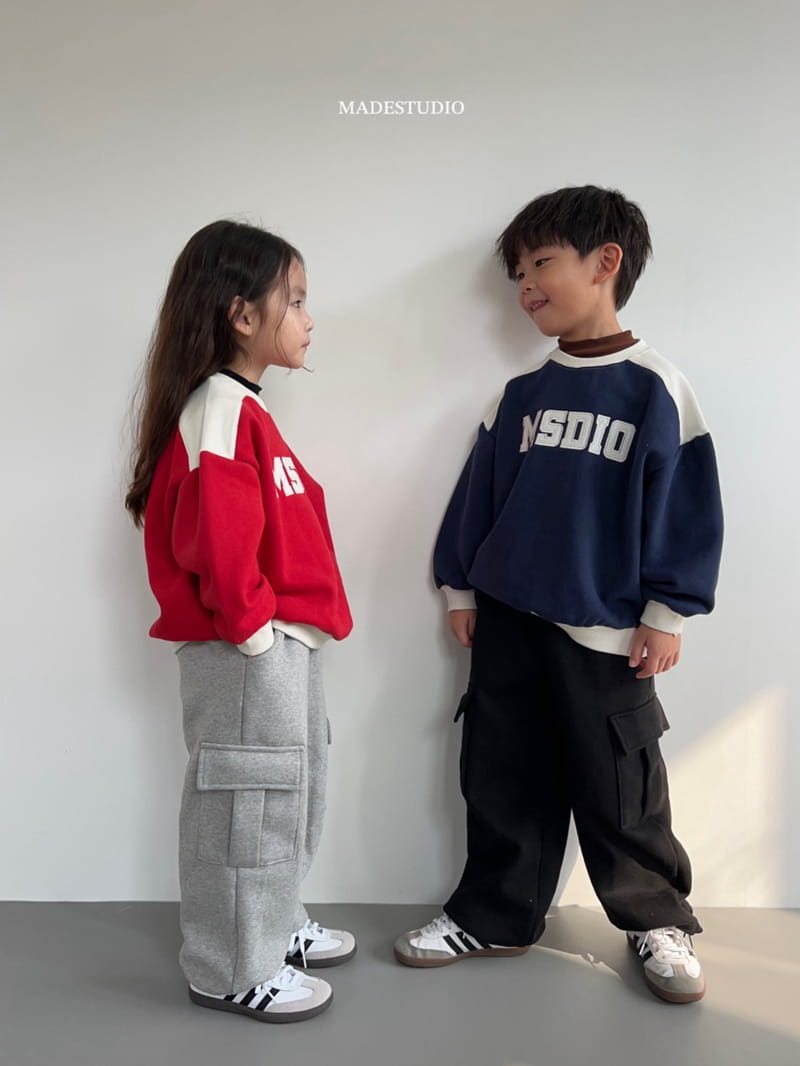 Made Studio - Korean Children Fashion - #designkidswear - Shoulder Sweatshirt - 6