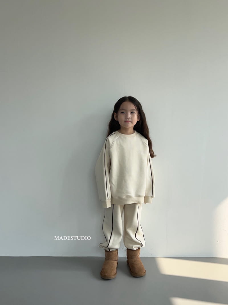 Made Studio - Korean Children Fashion - #discoveringself - Point Sweatshirt - 12