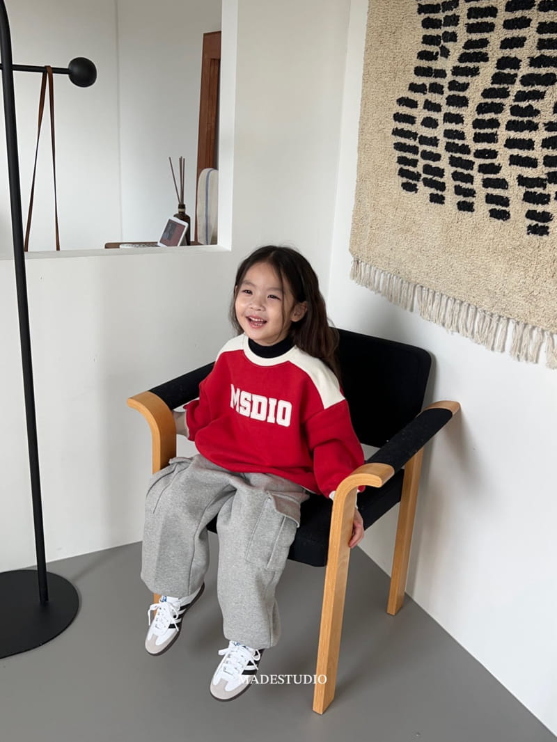 Made Studio - Korean Children Fashion - #kidsshorts - Shoulder Sweatshirt - 9