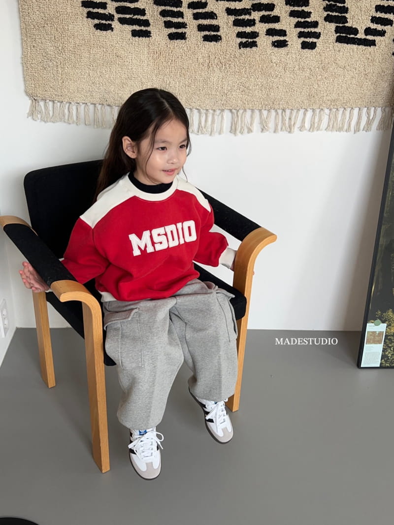 Made Studio - Korean Children Fashion - #kidsstore - Shoulder Sweatshirt - 10