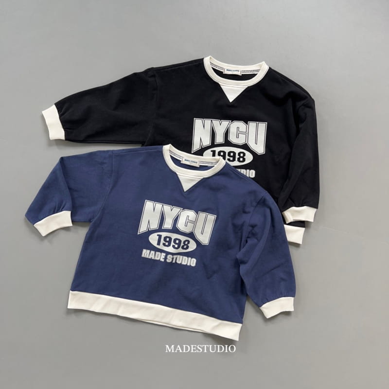 Made Studio - Korean Children Fashion - #littlefashionista - NYCU Tee - 7