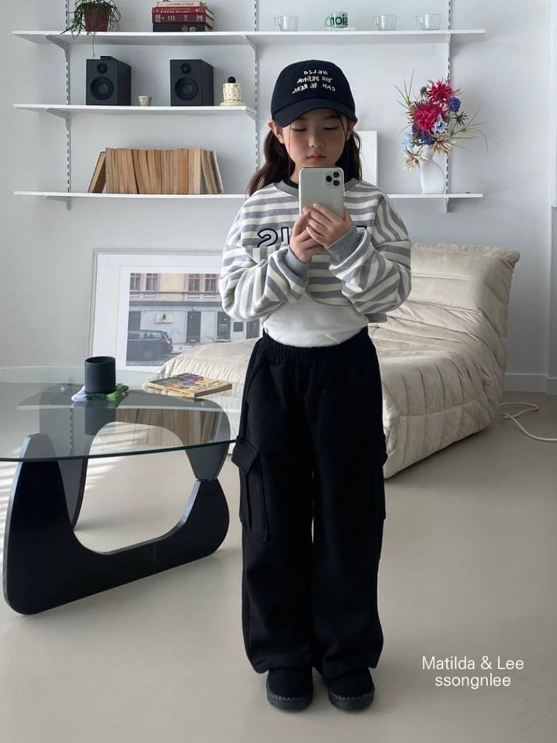 Matilda & Lee - Korean Children Fashion - #Kfashion4kids - Paris Crop Sweatshirt - 9