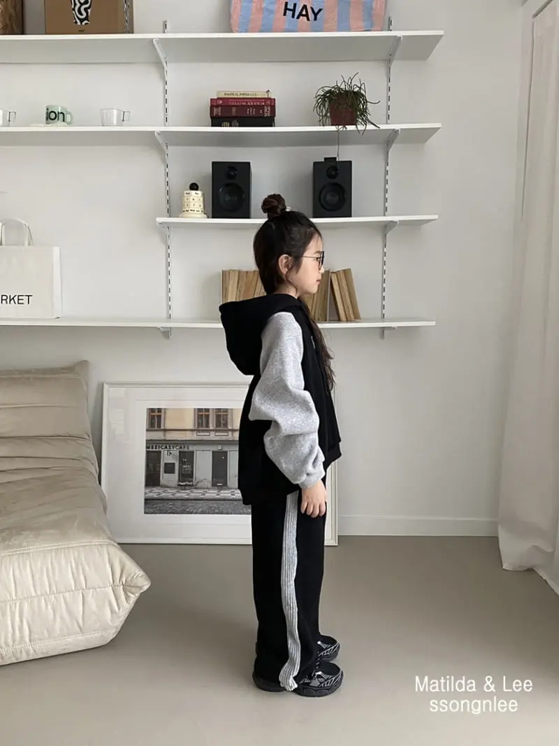 Matilda & Lee - Korean Children Fashion - #Kfashion4kids - Veloure Rib Pants - 5