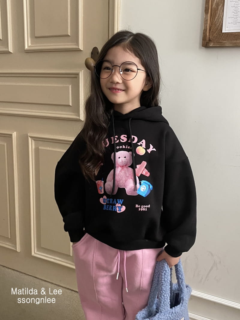 Matilda & Lee - Korean Children Fashion - #childofig - Pink Bear Hoody - 4