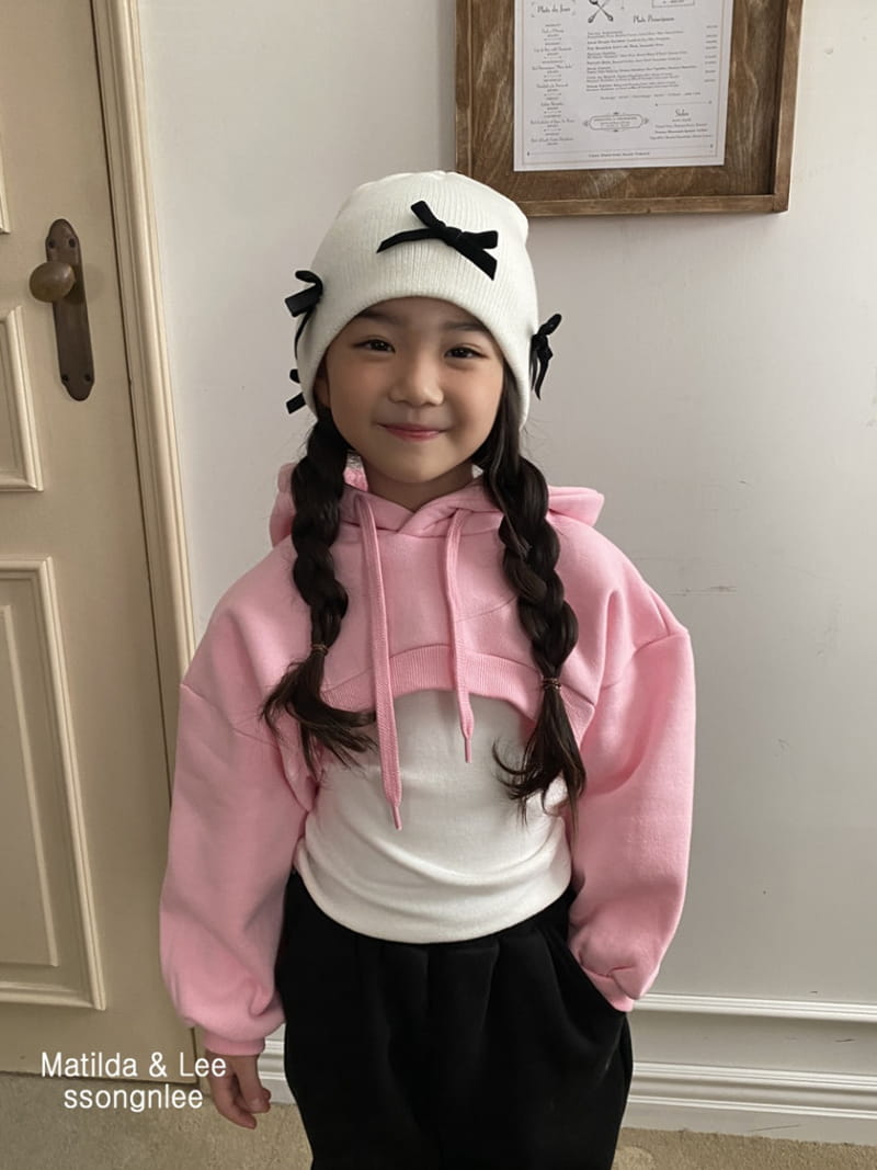 Matilda & Lee - Korean Children Fashion - #designkidswear - Unbal Crop Hoody - 12