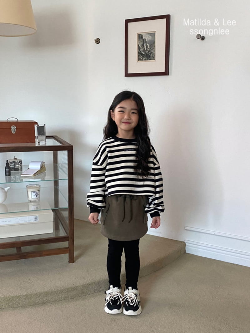 Matilda & Lee - Korean Children Fashion - #fashionkids - Cargo Skirt Leggings - 11