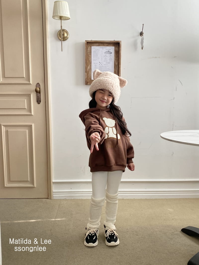 Matilda & Lee - Korean Children Fashion - #fashionkids - Today Bear Hoody - 2