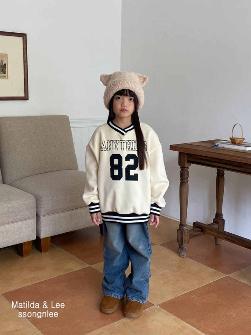 Matilda & Lee - Korean Children Fashion - #kidsshorts - 82 V Neck Sweatshirt - 9