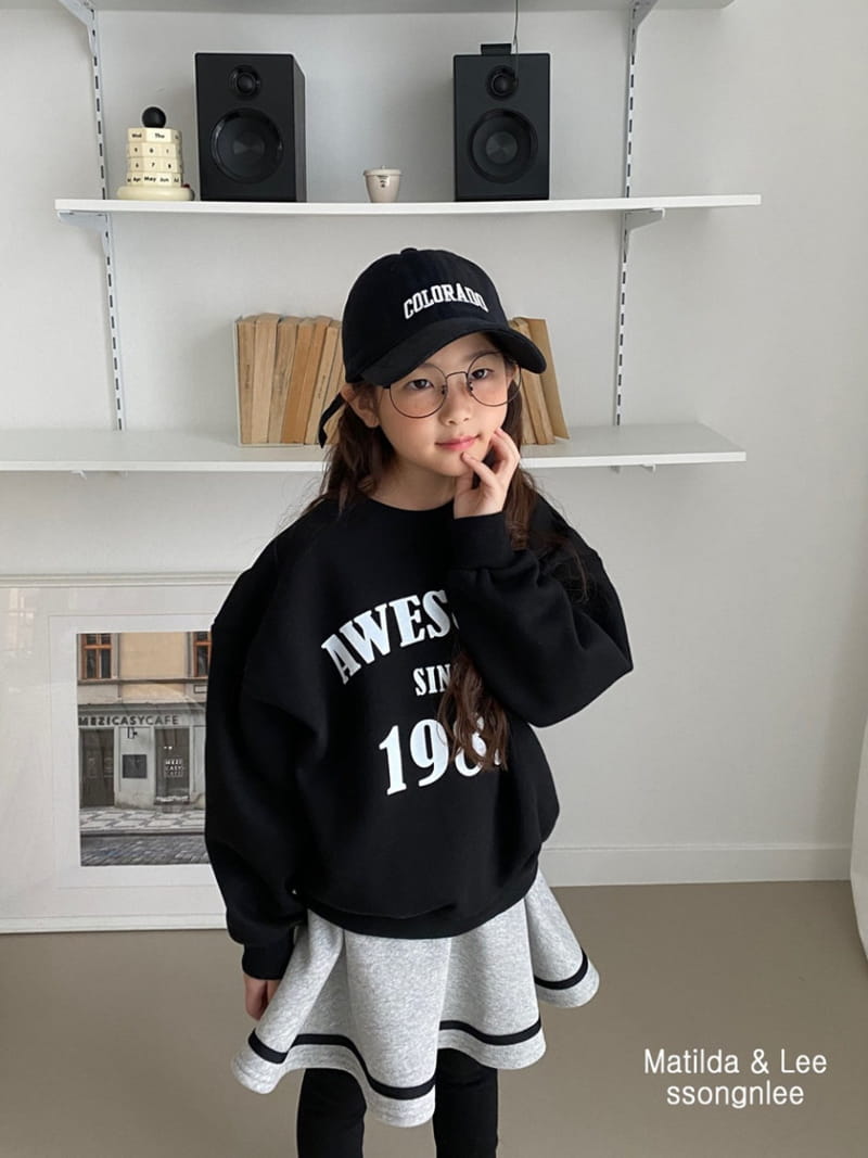 Matilda & Lee - Korean Children Fashion - #kidsshorts - Awesome Sweatshirt - 3