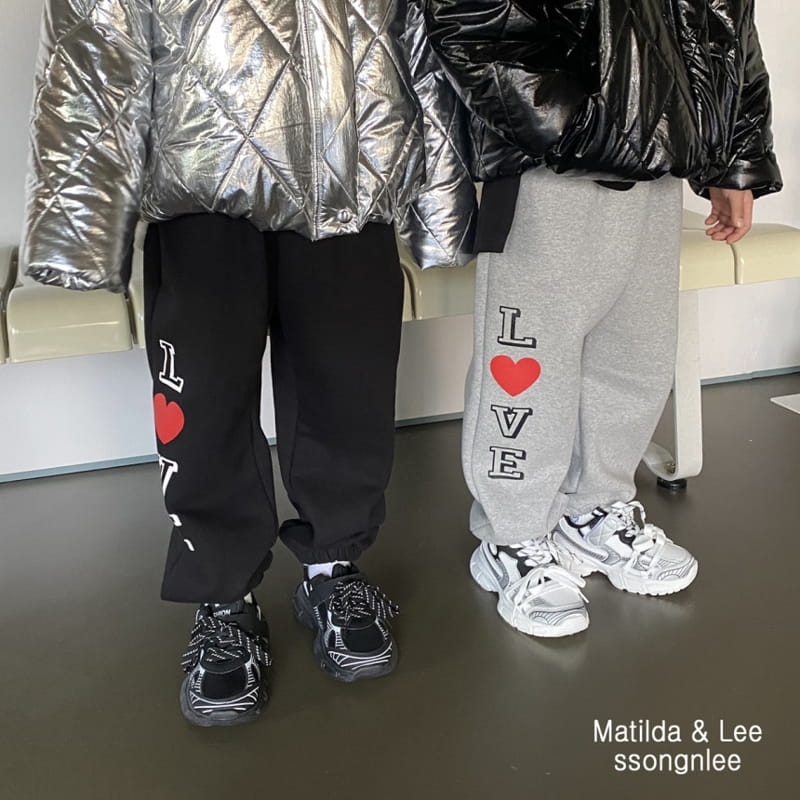 Matilda & Lee - Korean Children Fashion - #kidsstore - Love Pants - 8