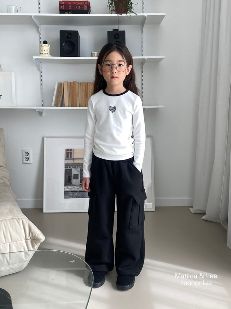 Matilda & Lee - Korean Children Fashion - #kidsstore - Heart Tee