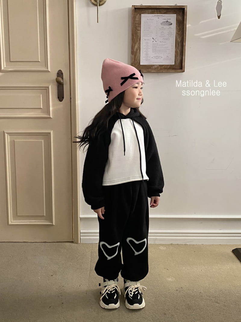 Matilda & Lee - Korean Children Fashion - #kidsstore - Rib Color Hoody - 7