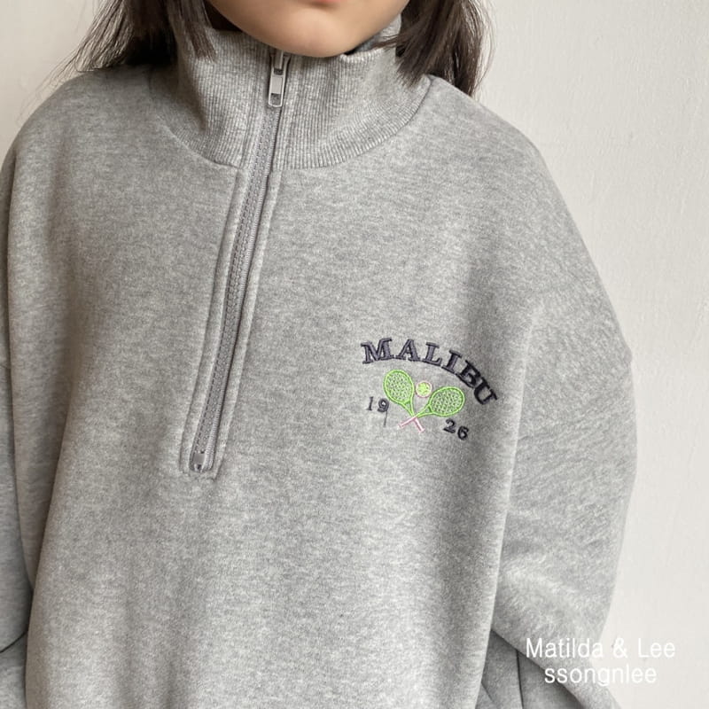 Matilda & Lee - Korean Children Fashion - #kidzfashiontrend - Tennis Long Sweatshirt - 5