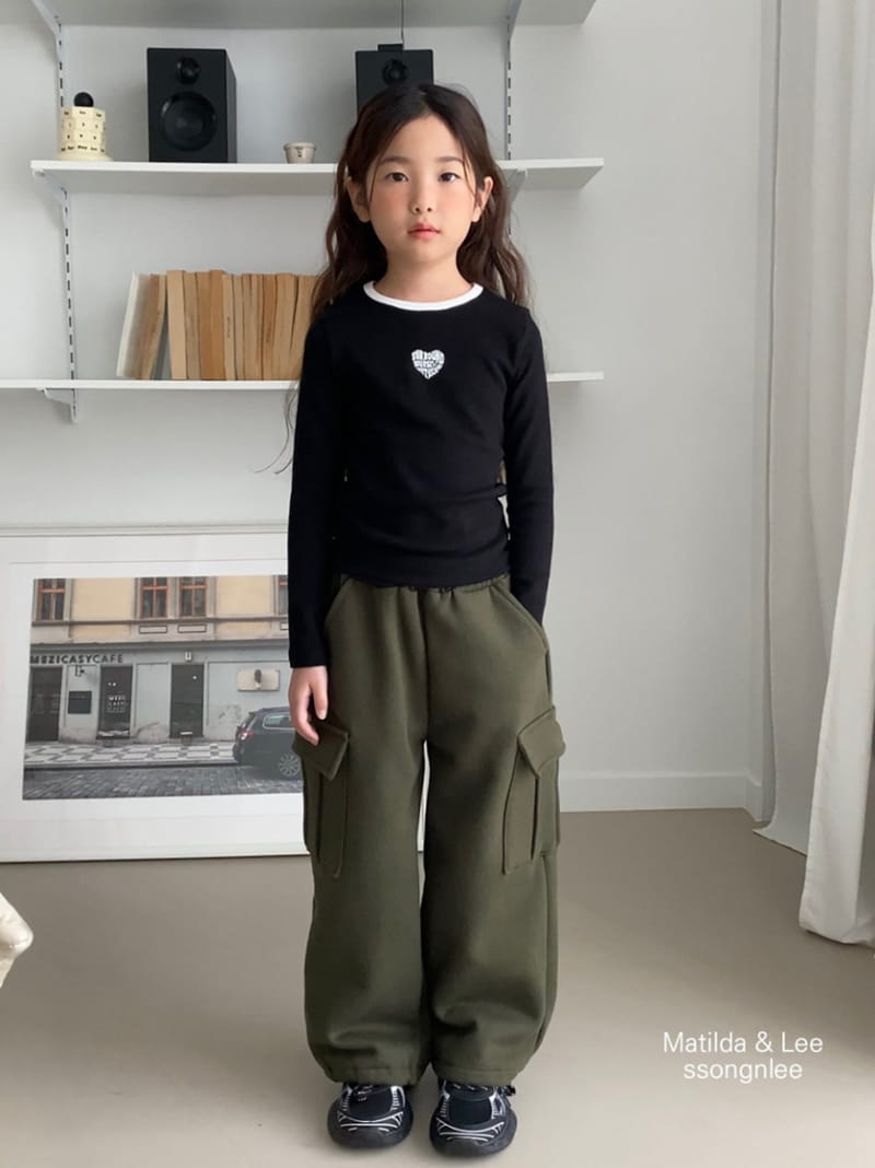 Matilda & Lee - Korean Children Fashion - #kidzfashiontrend - Heart Tee - 2