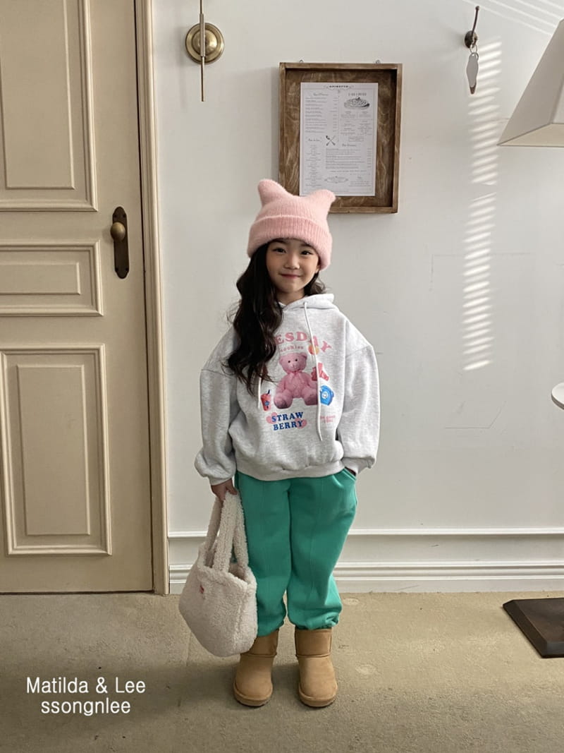 Matilda & Lee - Korean Children Fashion - #kidzfashiontrend - Pink Bear Hoody - 11