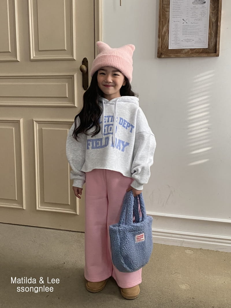 Matilda & Lee - Korean Children Fashion - #littlefashionista - Athletic Hoody - 12