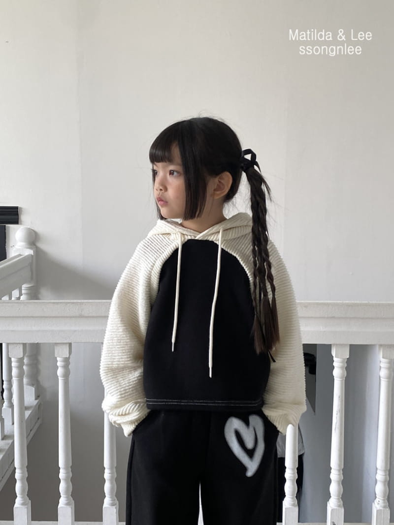 Matilda & Lee - Korean Children Fashion - #littlefashionista - Rib Color Hoody - 10