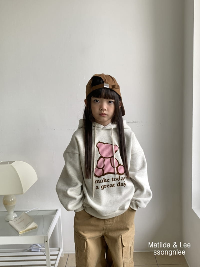 Matilda & Lee - Korean Children Fashion - #magicofchildhood - Today Bear Hoody - 8