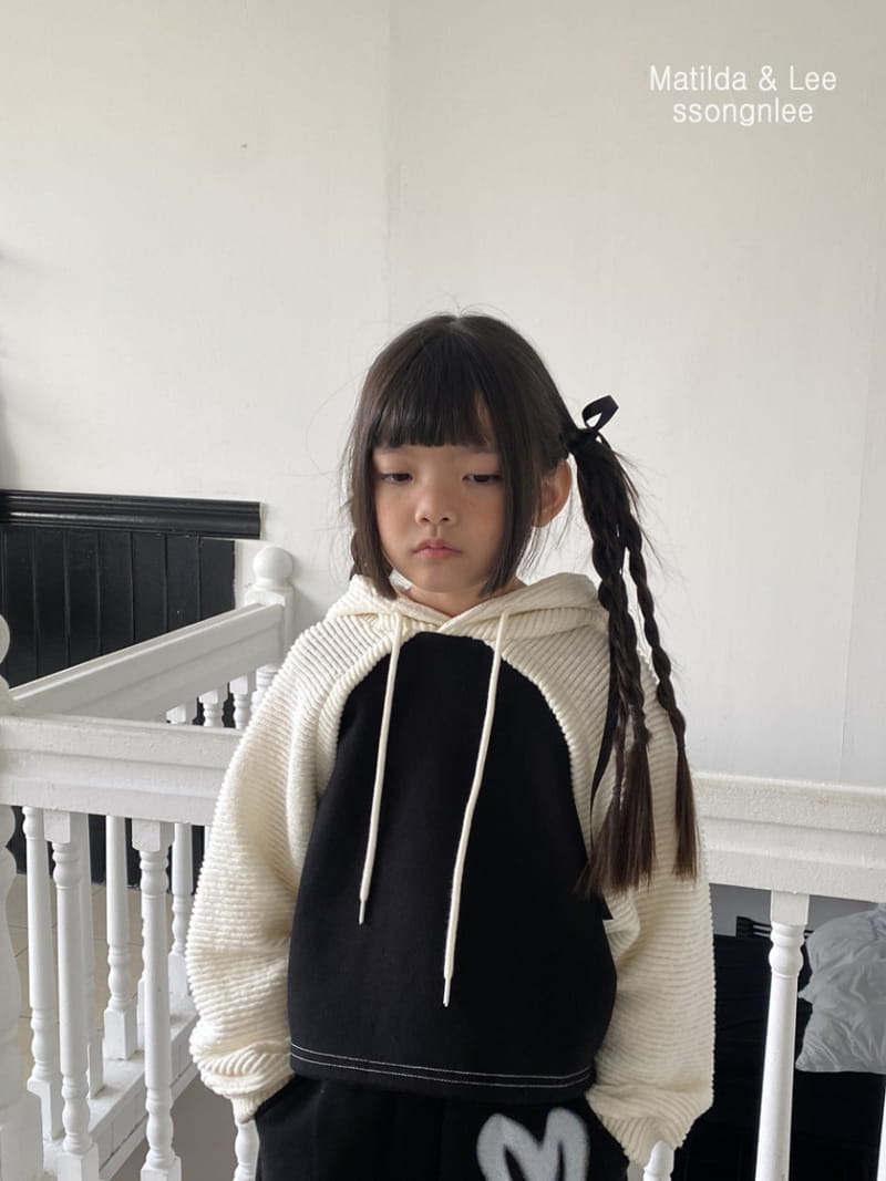 Matilda & Lee - Korean Children Fashion - #magicofchildhood - Rib Color Hoody - 11