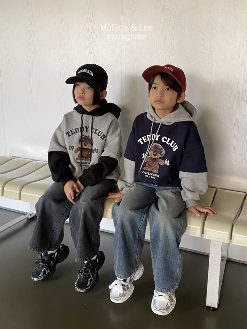 Matilda & Lee - Korean Children Fashion - #magicofchildhood - Teddy Layered Hoody - 6