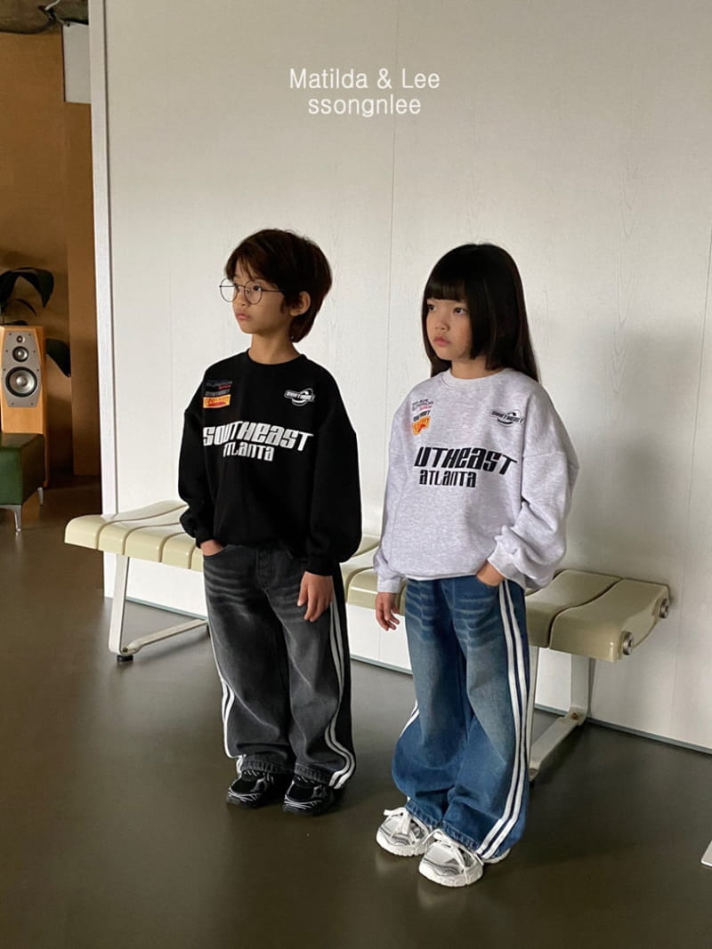 Matilda & Lee - Korean Children Fashion - #minifashionista - String Two Tape Jeans - 11