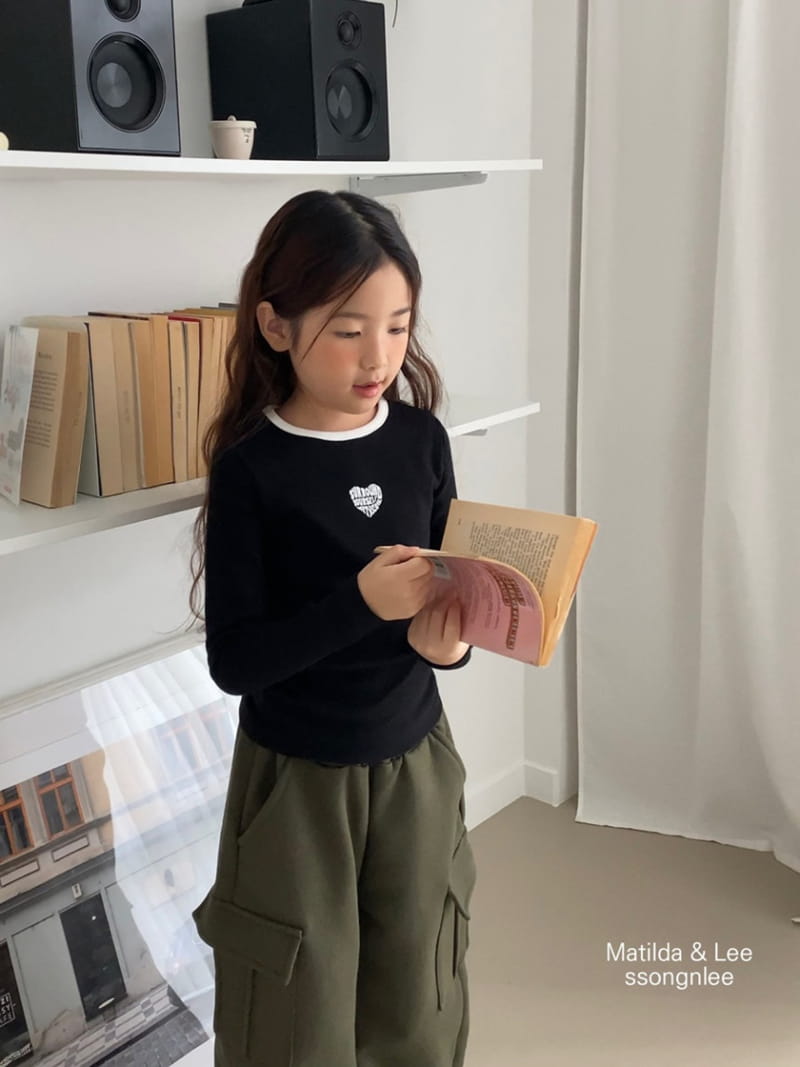 Matilda & Lee - Korean Children Fashion - #prettylittlegirls - Heart Tee - 7