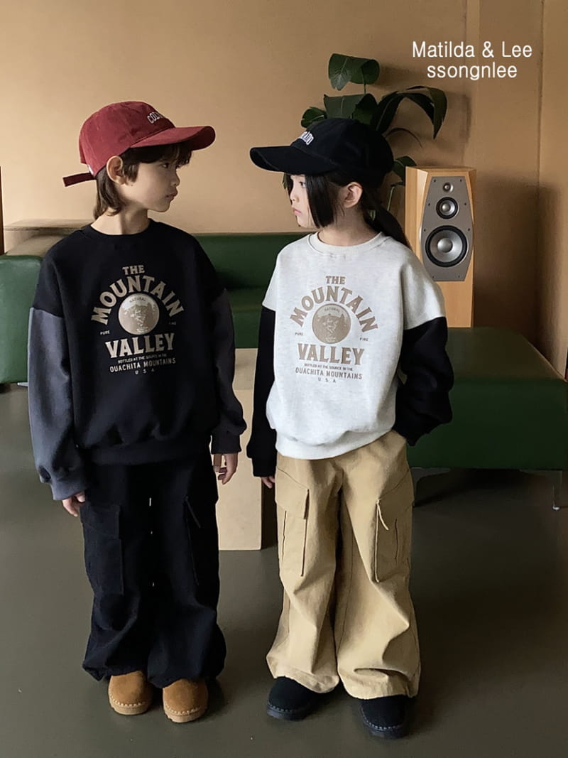 Matilda & Lee - Korean Children Fashion - #stylishchildhood - Mountain Sweatshirt - 12