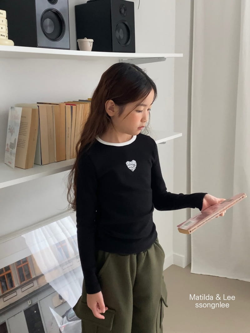 Matilda & Lee - Korean Children Fashion - #todddlerfashion - Heart Tee - 8