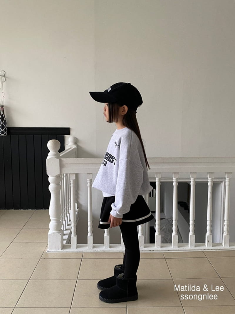 Matilda & Lee - Korean Children Fashion - #todddlerfashion - Whole Tape Skirt Leggings - 4