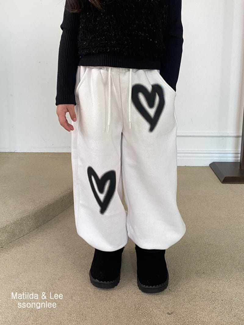 Matilda & Lee - Korean Children Fashion - #toddlerclothing - Double Heart String Pants - 10