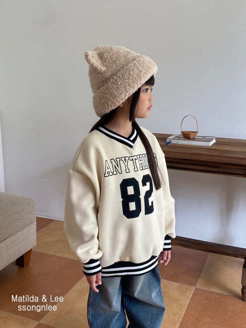 Matilda & Lee - Korean Children Fashion - #toddlerclothing - 82 V Neck Sweatshirt - 2