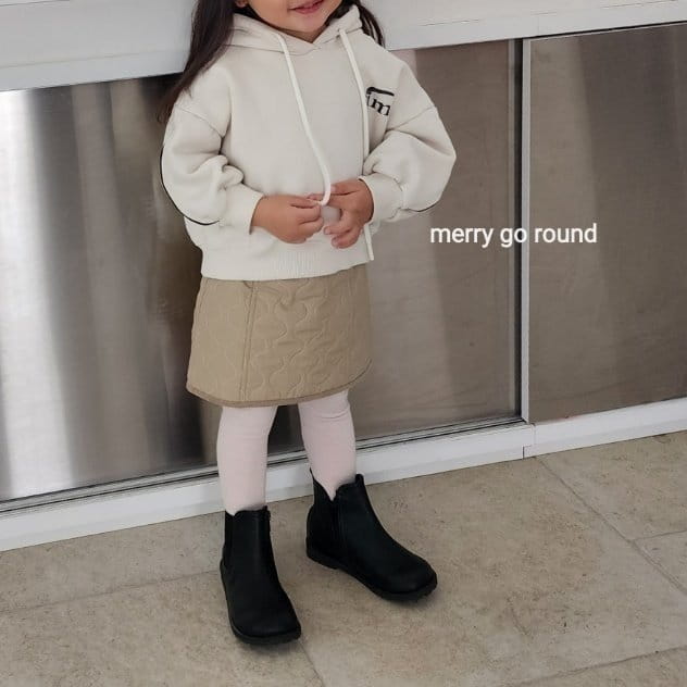 Merry Go Round - Korean Children Fashion - #littlefashionista - Quilting Skirt - 5