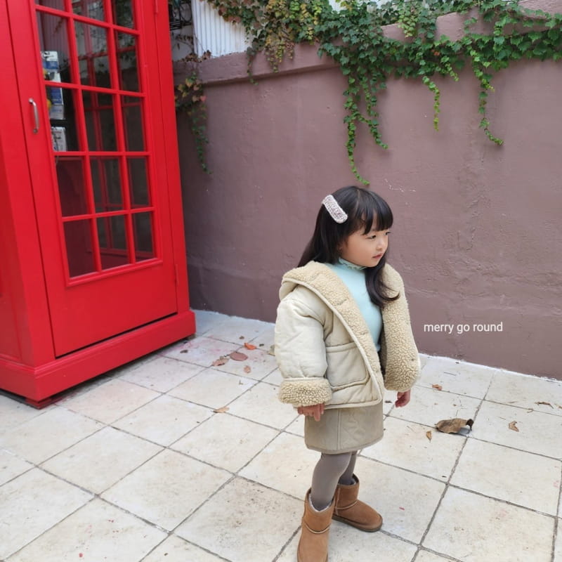 Merry Go Round - Korean Children Fashion - #littlefashionista - Dumble Padding Jacket - 4