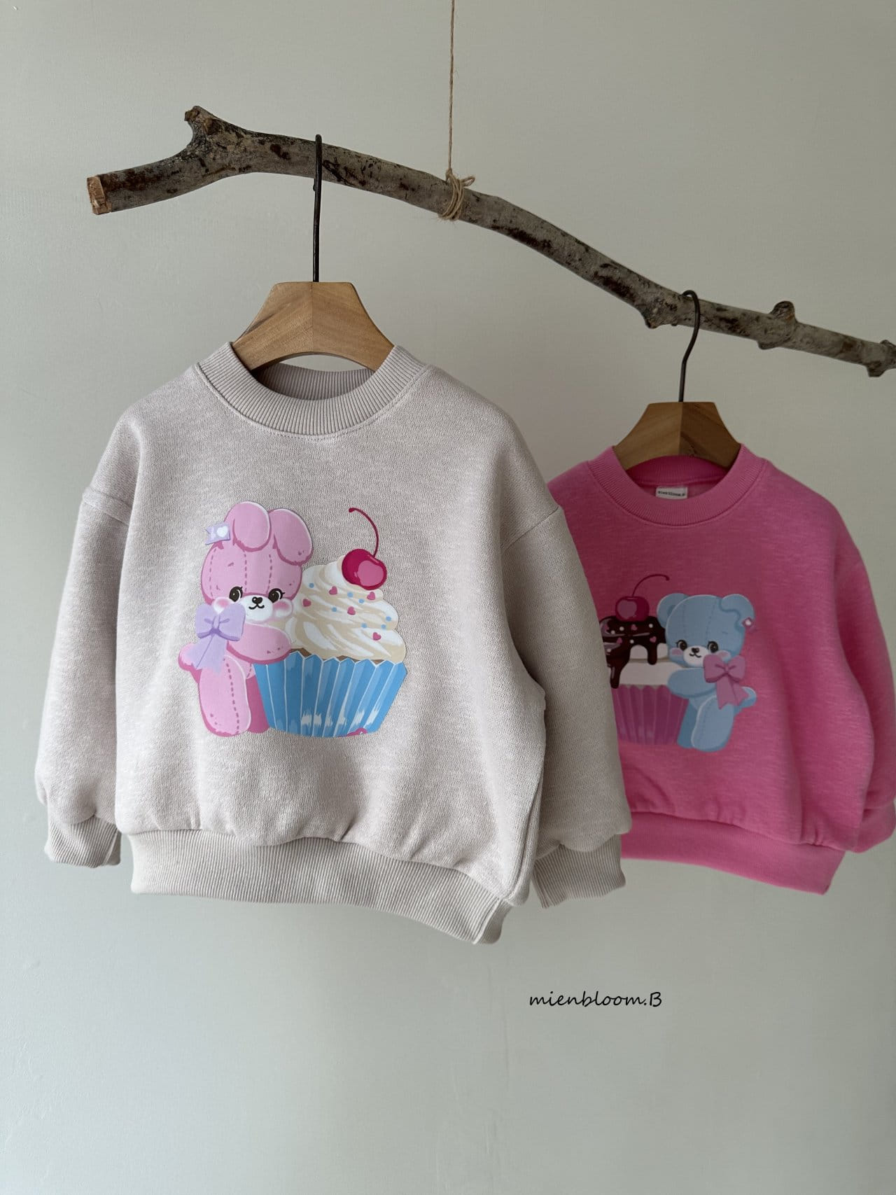 Mienbloom B - Korean Children Fashion - #childrensboutique - Cup Cake Sweatshirt - 8