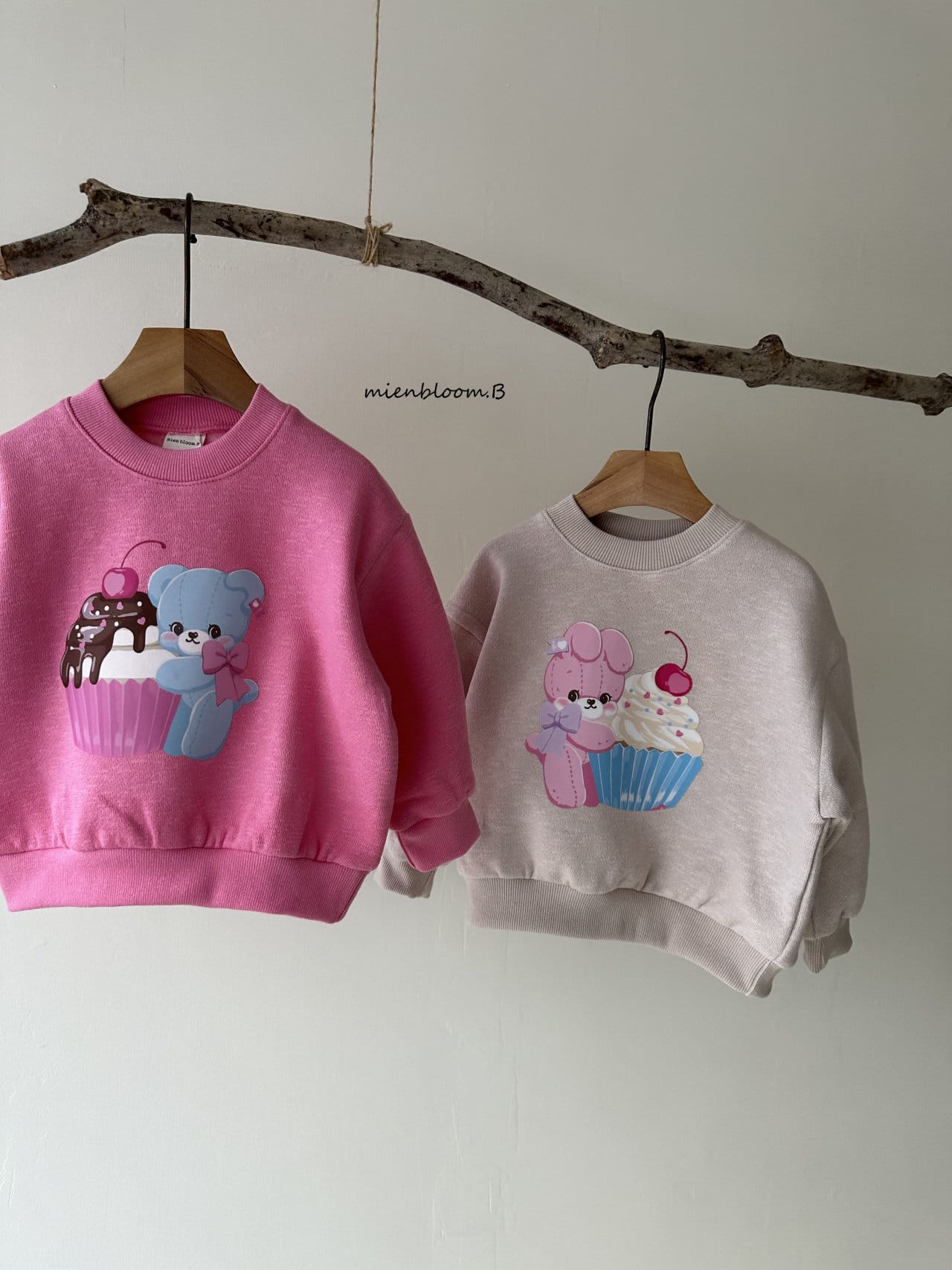 Mienbloom B - Korean Children Fashion - #designkidswear - Cup Cake Sweatshirt - 9