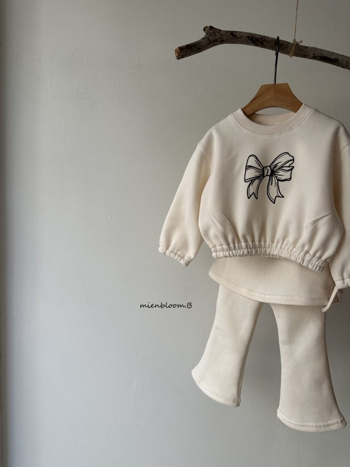 Mienbloom B - Korean Children Fashion - #magicofchildhood - Ribbon Paint Sweatshirt - 7