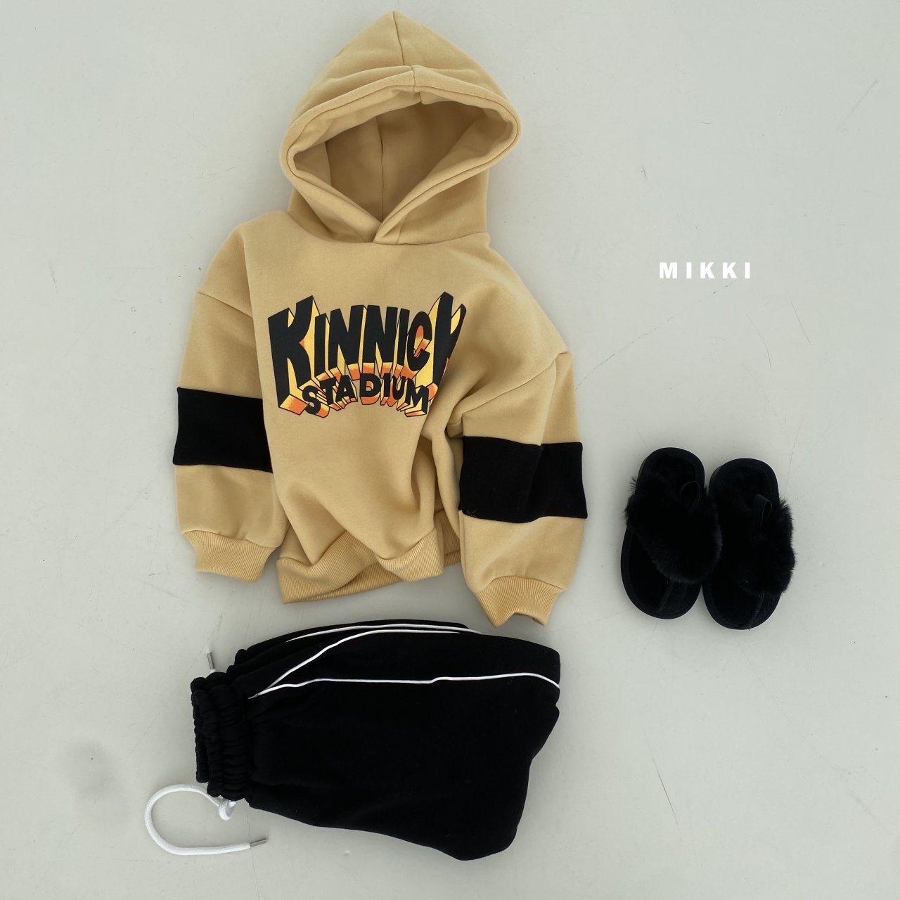 Mikki - Korean Children Fashion - #stylishchildhood - Kinic Hoody Tee - 10