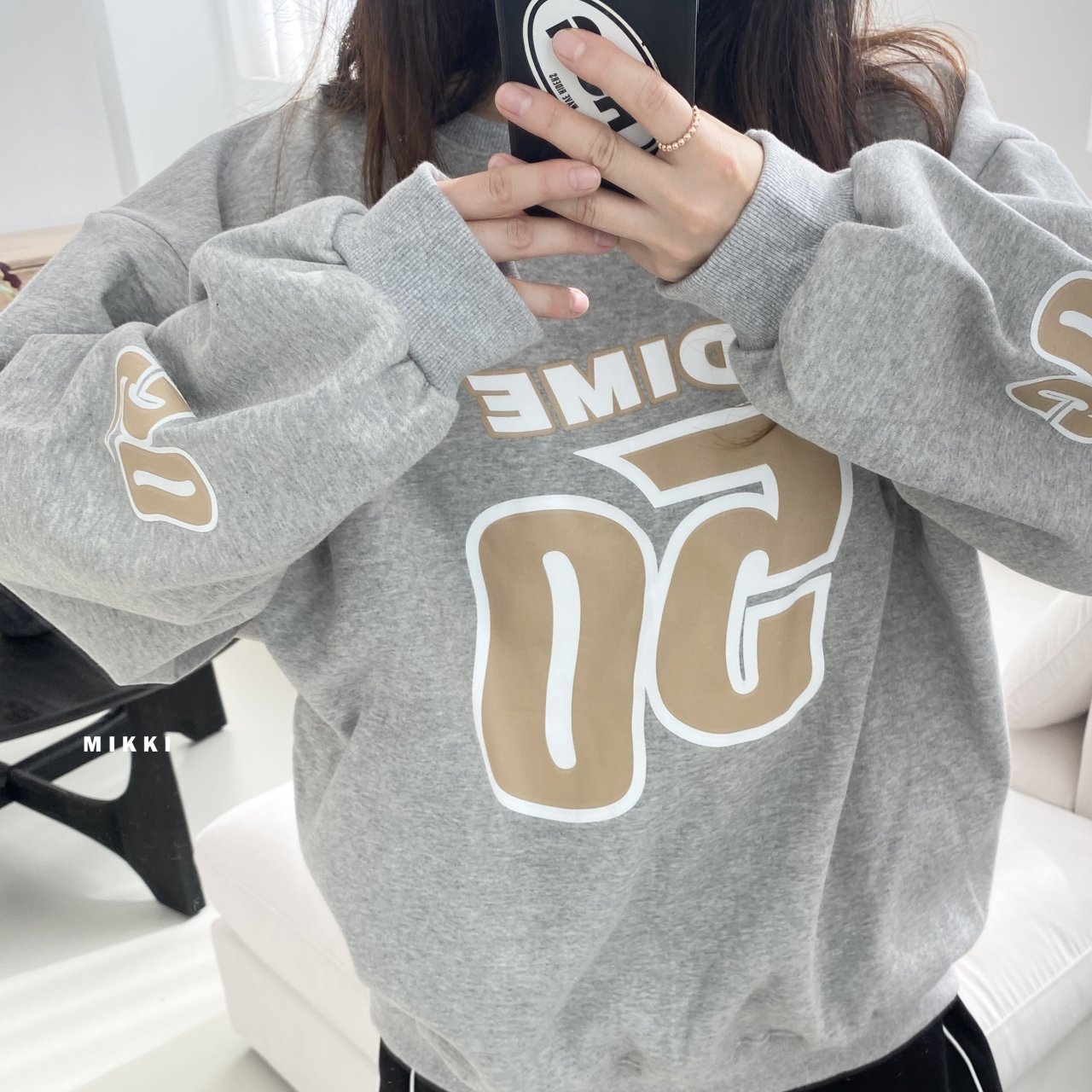 Mikki - Korean Women Fashion - #thelittlethings - 50 Sweatshirt Mom - 7