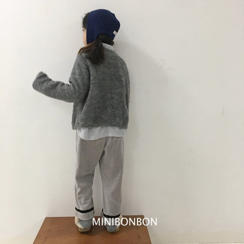 Mini Bongbong - Korean Children Fashion - #childofig - Veloure Pants - 5