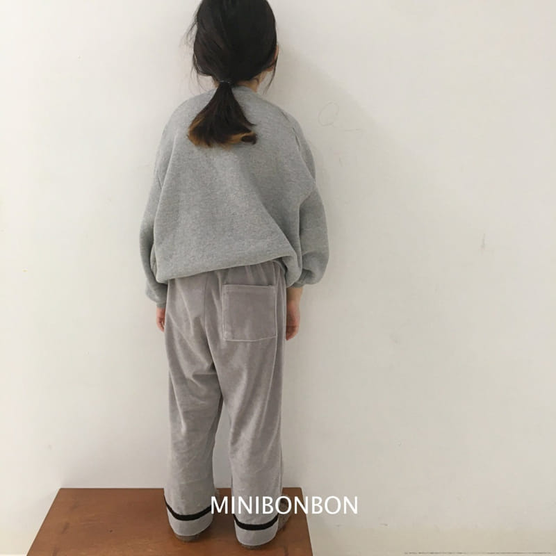 Mini Bongbong - Korean Children Fashion - #designkidswear - Veloure Pants - 7