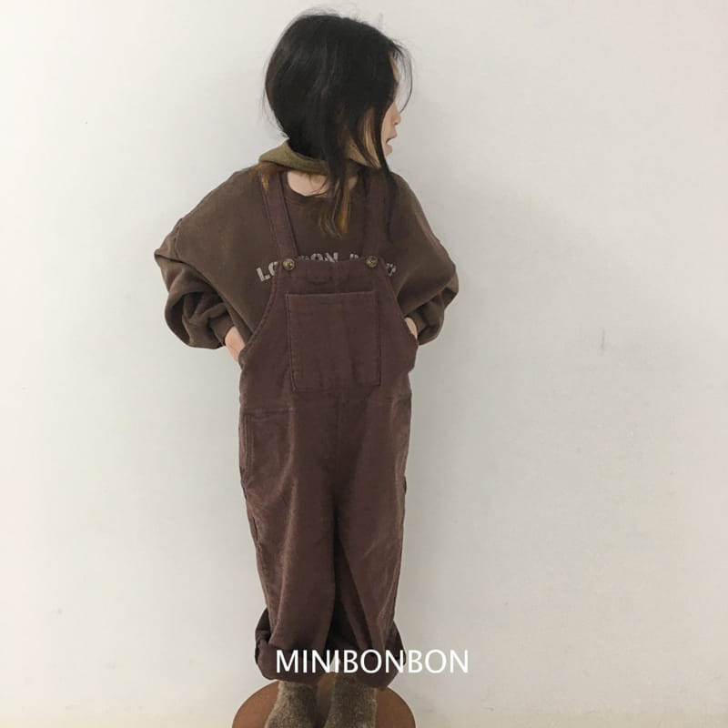 Mini Bongbong - Korean Children Fashion - #kidsstore - Searing Dungarees - 3