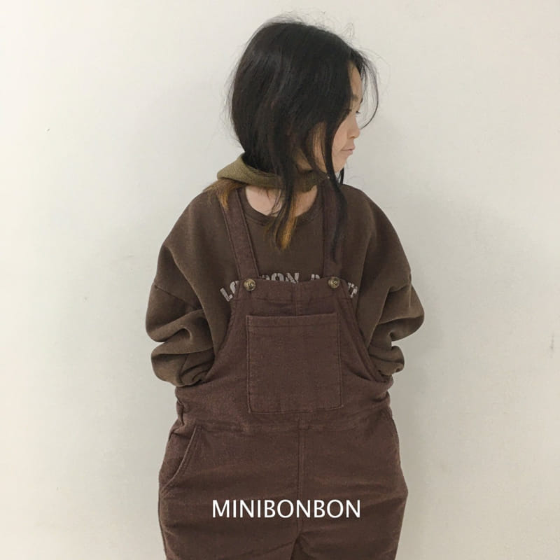 Mini Bongbong - Korean Children Fashion - #kidsstore - Searing Dungarees - 4