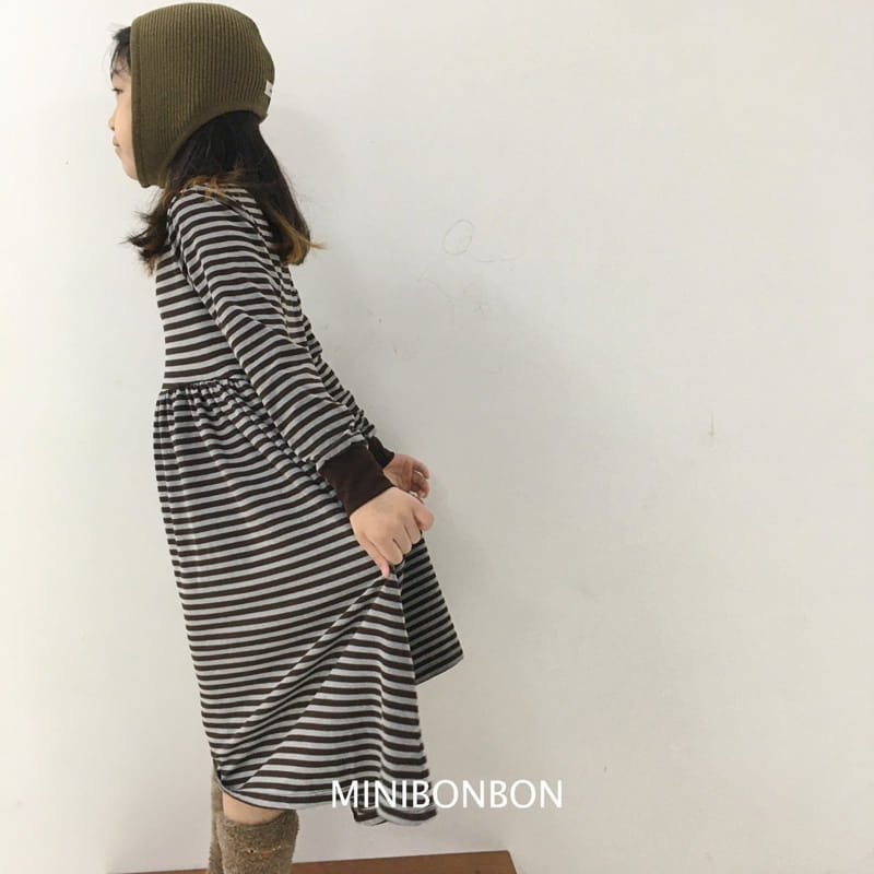 Mini Bongbong - Korean Children Fashion - #littlefashionista - Stripes One-piece - 11